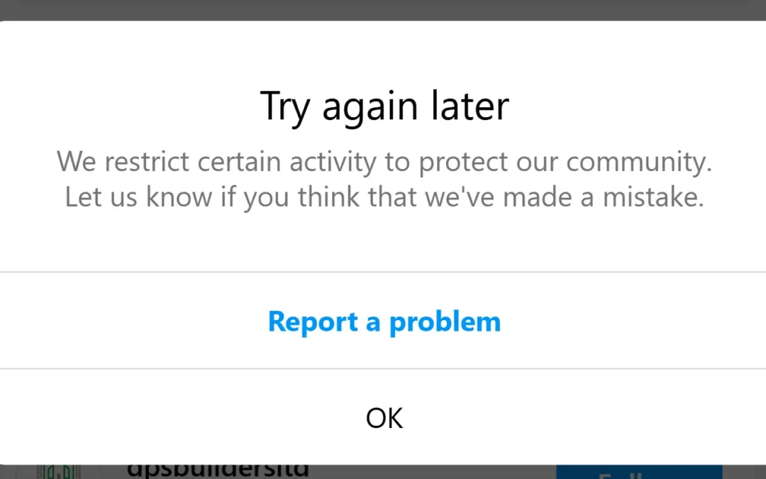 How to Avoid Instagram Activity Restrictions